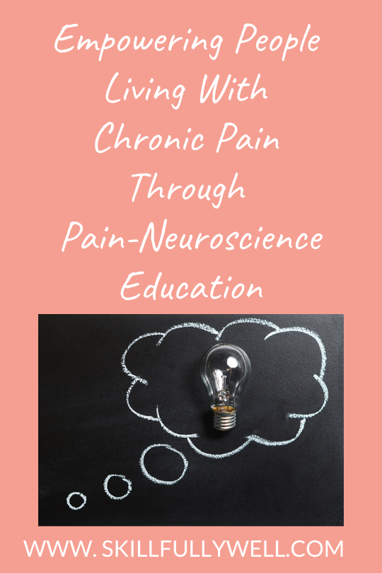 Empowering People Living With Chronic Pain Through Pain-Neuroscience Education